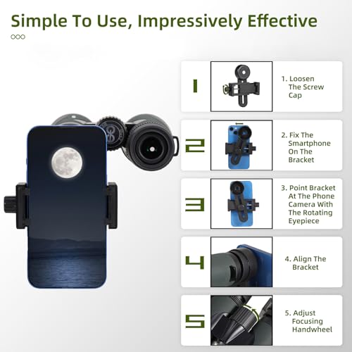 High Power HD Binoculars for Beginner Astronomers