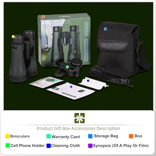 High Power HD Binoculars for Beginner Astronomers