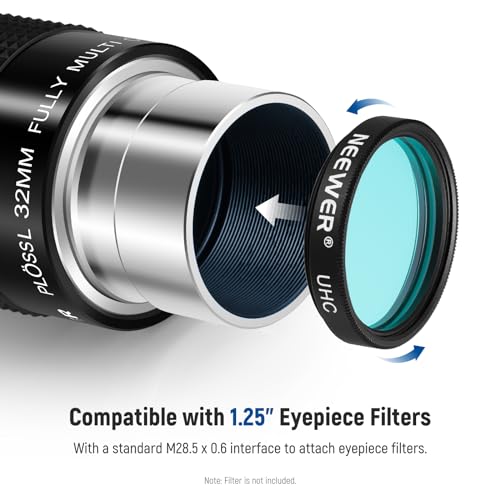 Beginner's Astronomy Telescope Eyepiece - NEEWER Plössl 32mm