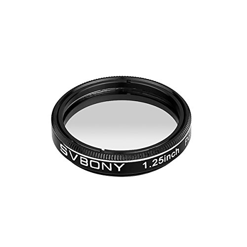 SVBONY 1.25" Linear Polarizer Telescope Filter for Beginners