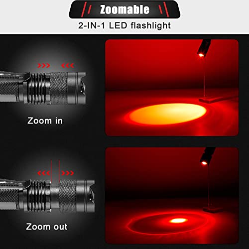 Honoson Single Mode Scalable Red LED Flashlight