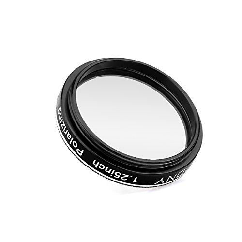 SVBONY 1.25" Linear Polarizer Telescope Filter for Beginners