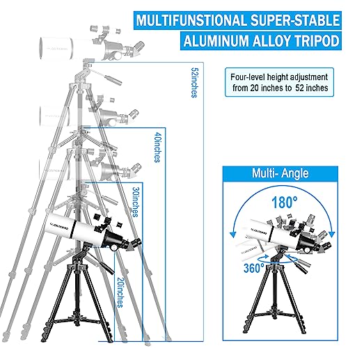 Celticbird High Powered Telescope for Beginner Astronomers