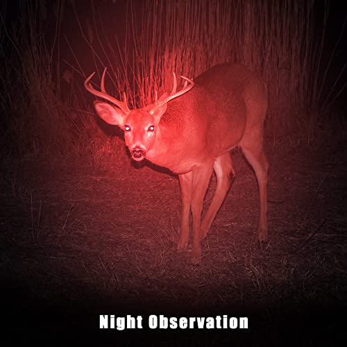 Honoson Single Mode Scalable Red LED Flashlight