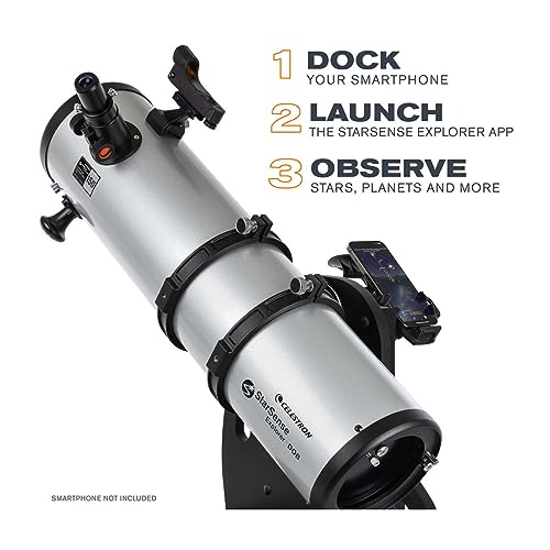 Celestron Starsense Explorer 150mm Smartphone-Enabled Telescope Bundle