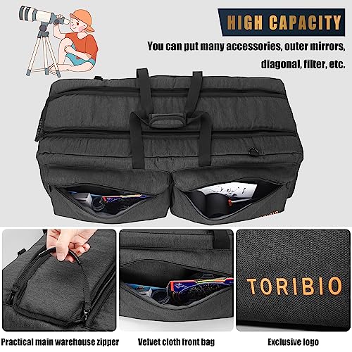 TORIBIO Telescope Case Bag: Easy & Secure Astronomy Storage
