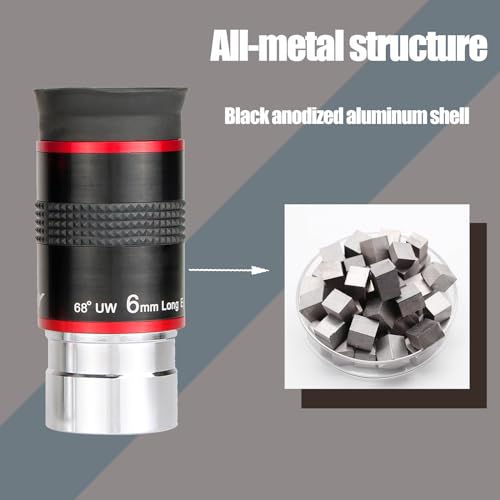 SVBONY 68 Degree Ultra Wide Angle Eyepiece 6mm