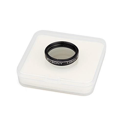 SVBONY 1.25" Linear Polarizer Telescope Filter for Beginners