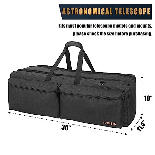 TORIBIO Telescope Case Bag: Easy & Secure Astronomy Storage