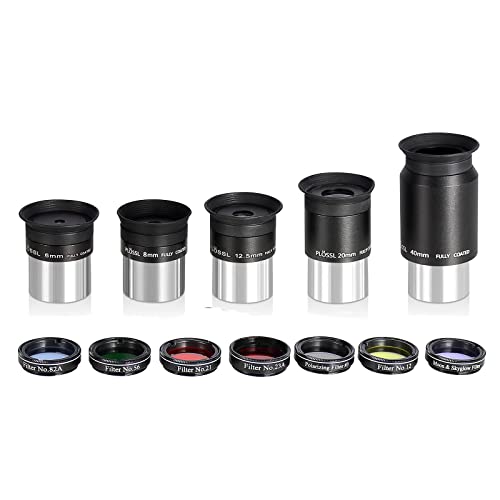 CelticBird Beginner's 13-Piece Telescope Accessory Bundle