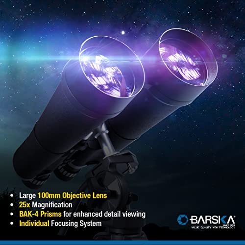 Beginner's Best: BARSKA Gladiator Zoom Binoculars (Green Lens)