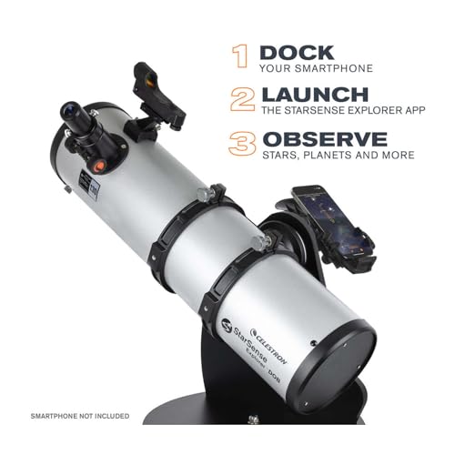 Celestron Starsense Explorer 130 mm Dobsonian Telescope Bundle