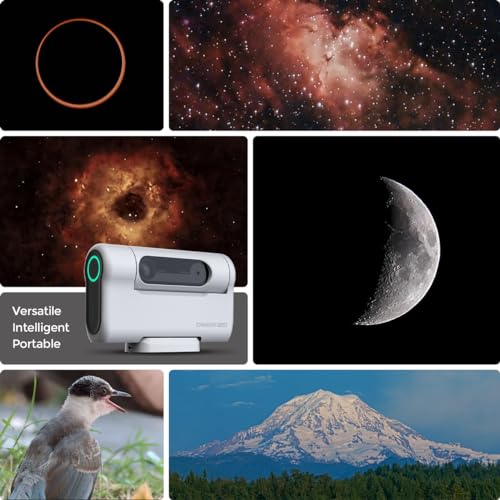Smart Portable Digital Telescope for Astronomy Beginners