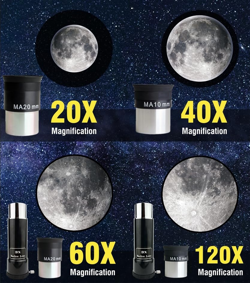 Premium Refractor Telescope for Astronomy Exploration - Beginners