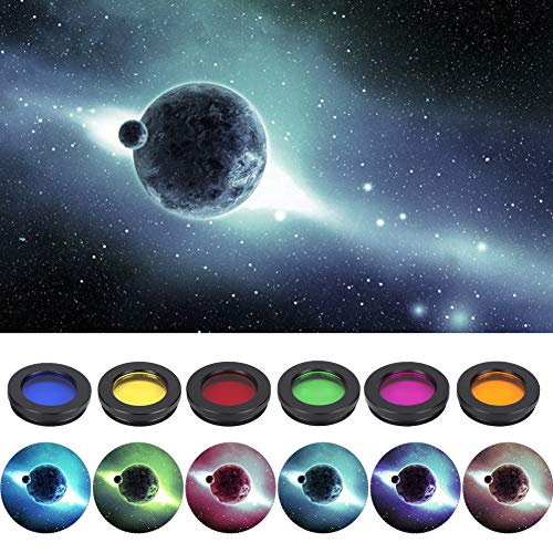 Telescope Eyepiece Filters Set for Astronomy Beginners