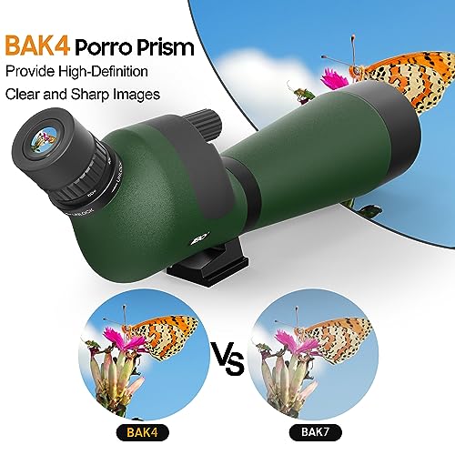 20-60x85MM Spotting Scope: Perfect for Beginners!