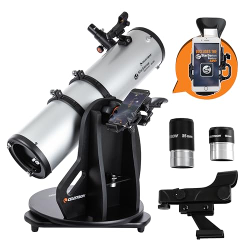 StarSense Explorer 150mm Tabletop Dobsonian Telescope, iPhone/Android compatible