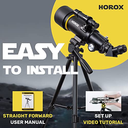 HOROX 70mm Refractor Telescope: Ideal Beginner Astronomy Gear