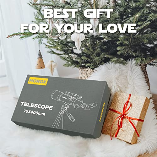 HOROX 70mm Refractor Telescope: Ideal Beginner Astronomy Gear