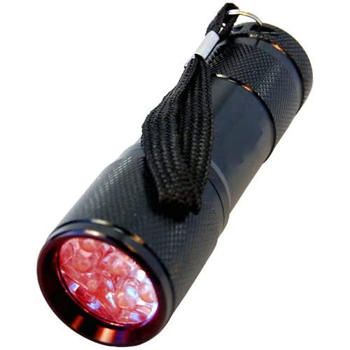 9-LED Pocket Red Light Flashlight for Astronomy Beginners