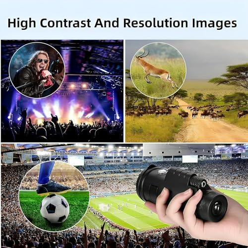 2024 Monocular Telescope with Smartphone Adapter and Tripod