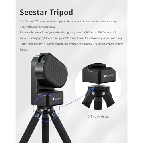 ZWO Seestar S50 All-in-one Smart Beginner Telescope