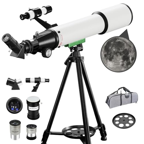 Portable Refractor Telescope for Astronomy Beginners
