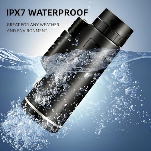 2024 Monocular Telescope with Smartphone Adapter and Tripod