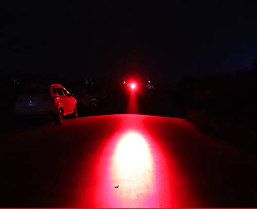 RaySoar Red Light Flashlight - Astronomy & Outdoor Activities (2 PCS)