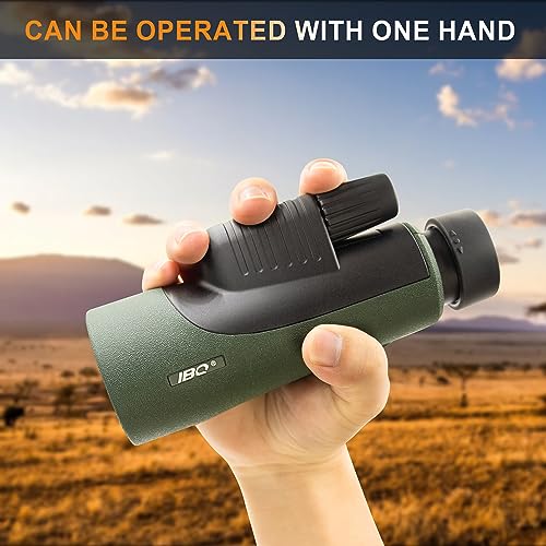 12X55 Monocular Telescope with Smartphone Adapter & Tripod