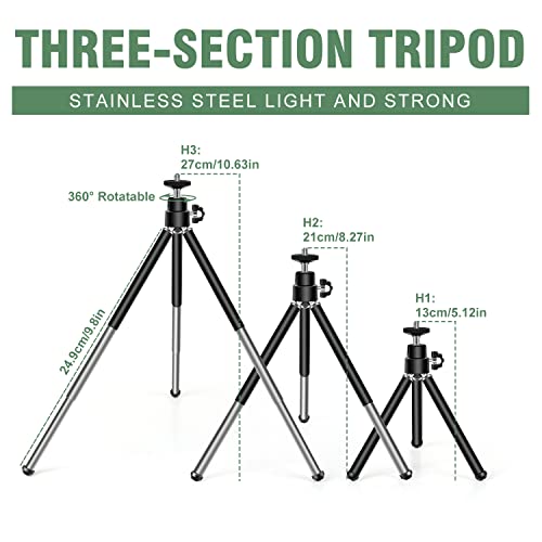 Pankoo High Power Monocular Telescope with Smartphone Holder