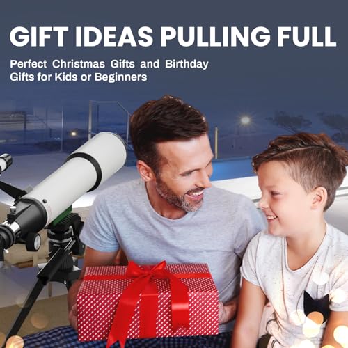 Portable Refractor Telescope for Astronomy Beginners
