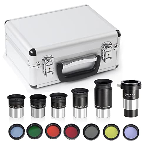 CelticBird Beginner's Astronomy Kit: 13-Piece Eyepiece Set