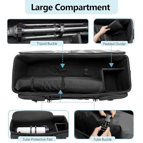 HODRANT Large Telescope Carrying Case - Astro Beginner Must-Have