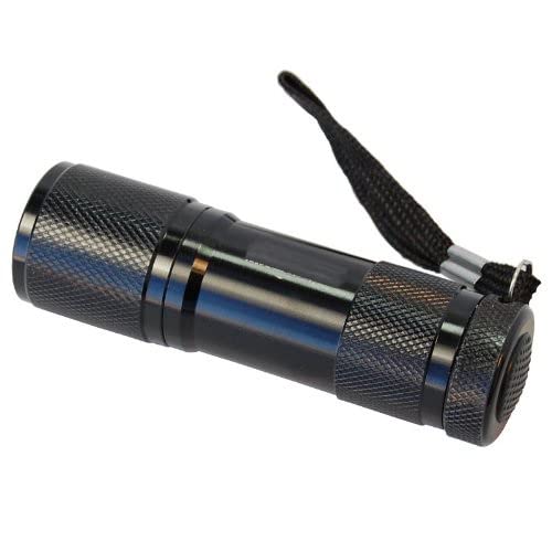 9-LED Pocket Red Light Flashlight for Astronomy Beginners