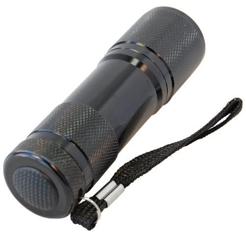 9-LED Pocket Red Light Flashlight for Astronomy Beginners