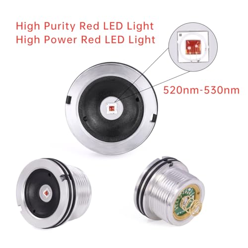 Adjustable Red Light Flashlight for Astronomy Beginners