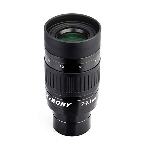 SVBONY SV135 Zoom Eyepiece, 7-21mm for Astronomic Telescopes
