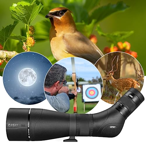 Gosky EagleView Spotting Scope with Smartphone Adapter