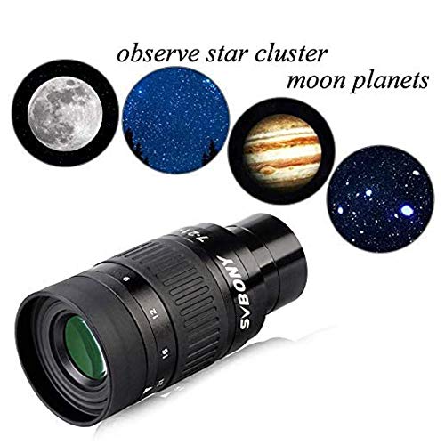 SVBONY SV135 Zoom Eyepiece, 7-21mm for Astronomic Telescopes