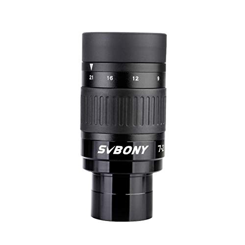 SVBONY SV135 Zoom Eyepiece, 7-21mm for Astronomic Telescopes