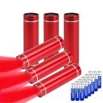 6 Pack Red Light Mini LED Flashlights for Beginners