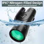 Gosky 15x55 HD Monocular Telescope for Beginners