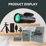 Gosky 15x55 HD Monocular Telescope for Beginners