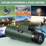 High Power 12x56 Monocular with Smartphone Adapter