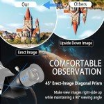 Beginner-Friendly 90mm High-Powered Refractor Telescope