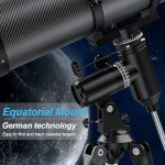 High-Power 150mm Beginner Reflector Telescope