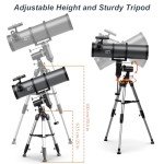 High-Power 150mm Beginner Reflector Telescope