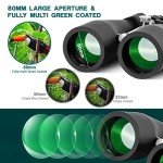Zoom Astronomy Binoculars with Tripod & Phone Adapter