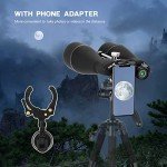 Zoom Astronomy Binoculars with Tripod & Phone Adapter